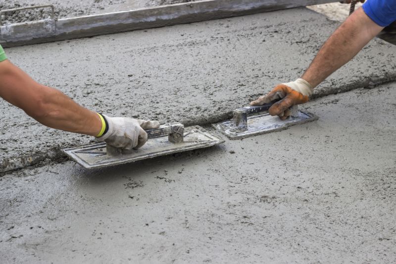 Products For Concrete Installations in use
