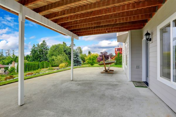 Backyard Patio Installation in Draper