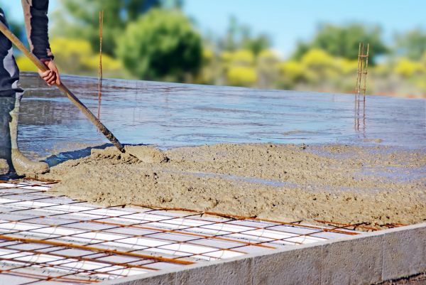 Cement Slab Laying in Draper