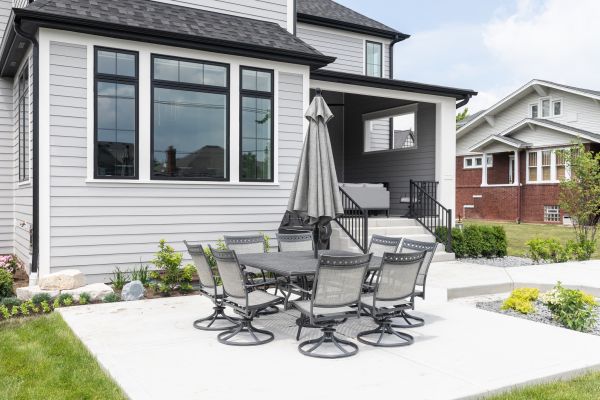 Patio Cement Pouring in Draper