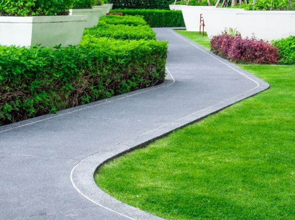 Walkway Curb Installation in Draper