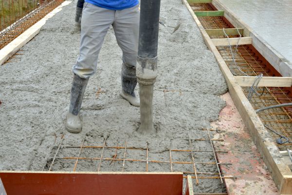 Concrete Base Construction in Draper