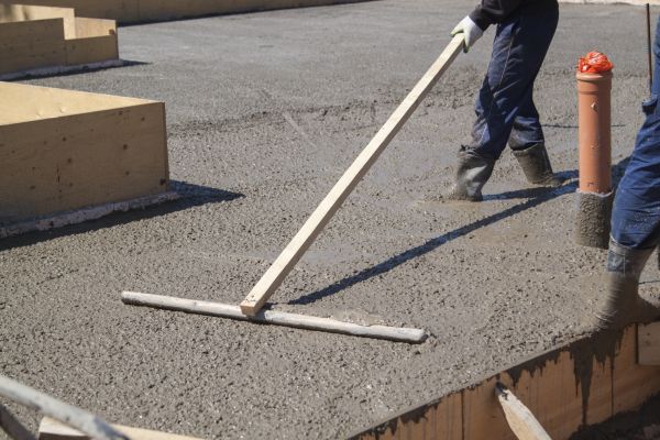 Concrete Platform Installation in Draper