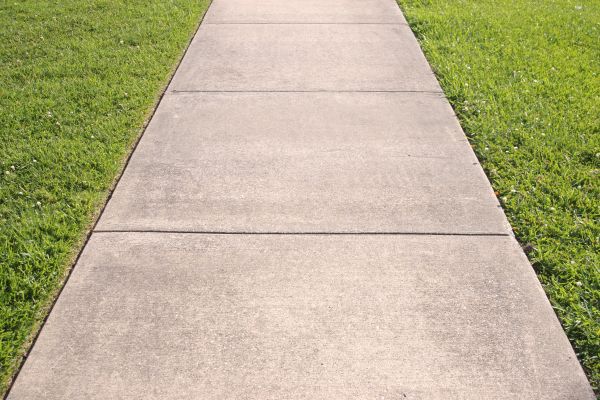 Cement Sidewalk Replacement in Draper