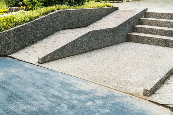 Concrete Ramp Installation in Draper