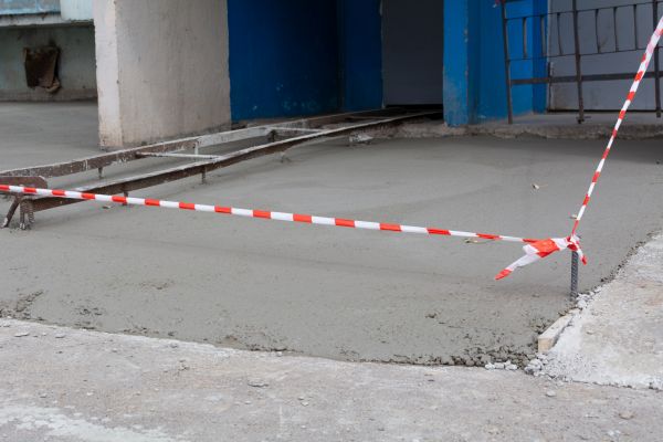 Garage Concrete Replacement in Draper