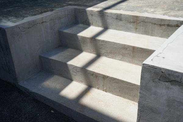 Cement Steps Replacement in Draper