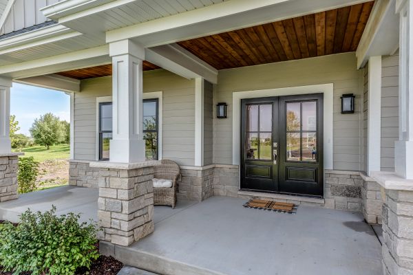 Concrete Porch Construction in Draper
