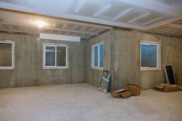 Basement Concrete Installation in Draper