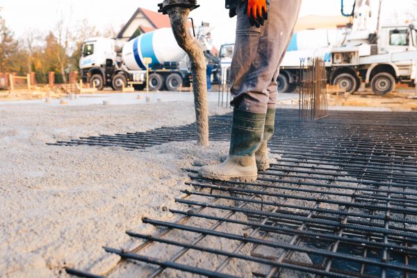 Poured Foundation Installation in Draper