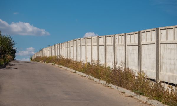 Cement Fence Installation in Draper