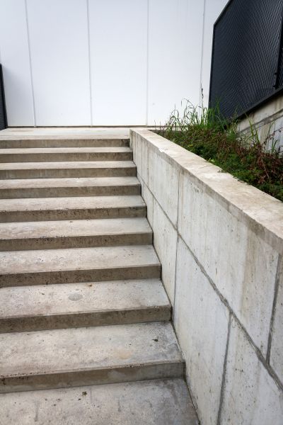 Cement Stair Installation in Draper