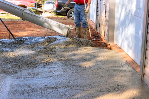 Cement Driveway Pouring in Draper
