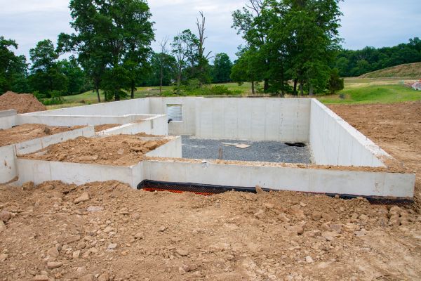 Basement Foundation Pouring in Draper