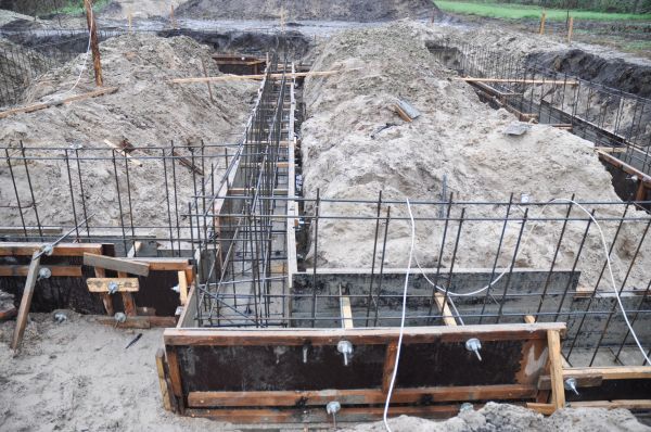 House Footing Construction in Draper