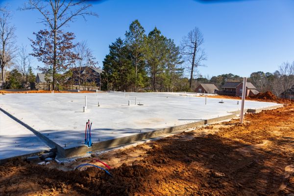 Concrete Slab Construction in Draper