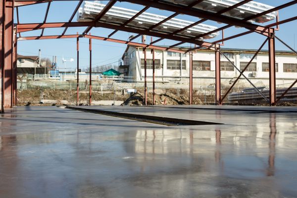 Building Slab Installation in Draper