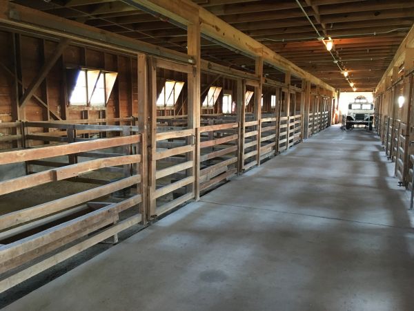 Barn Slab Construction in Draper