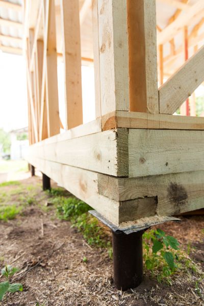 Barn Footing Installation in Draper