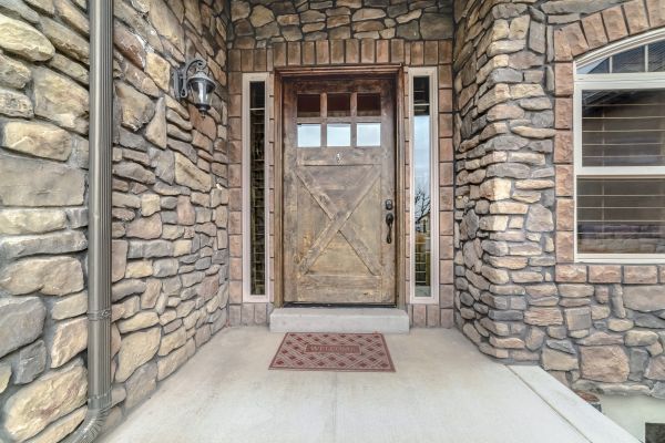 Cement Porch Construction in Draper