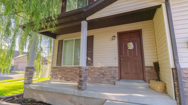Concrete Porch Installation in Draper