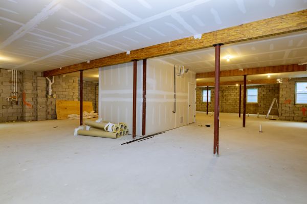 Basement Slab Installation in Draper