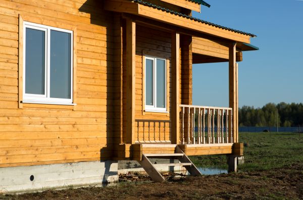 Cabin Footing Construction in Draper