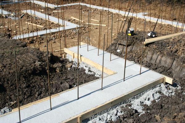Cost of Footing Construction in Draper