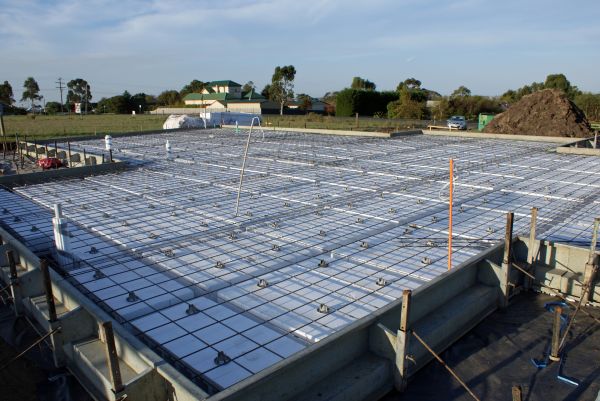Barn Pad Construction in Draper