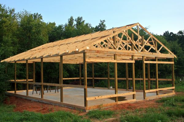 Barn Pad Installation in Draper