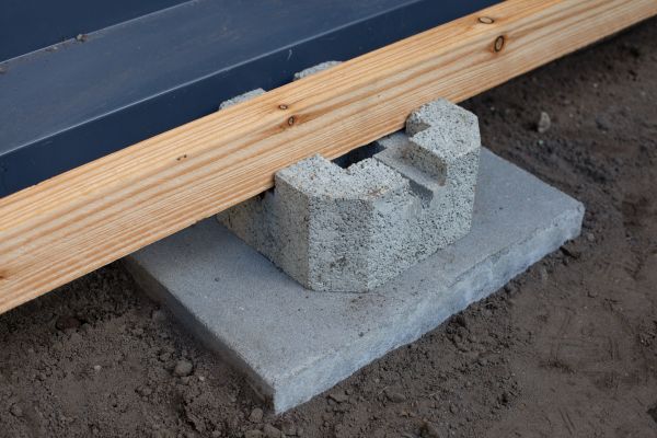 Deck Footing Construction in Draper