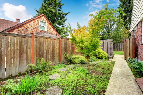 Backyard Walkway Construction in Draper