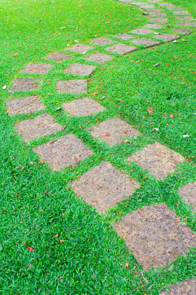 Backyard Pathway Construction in Draper